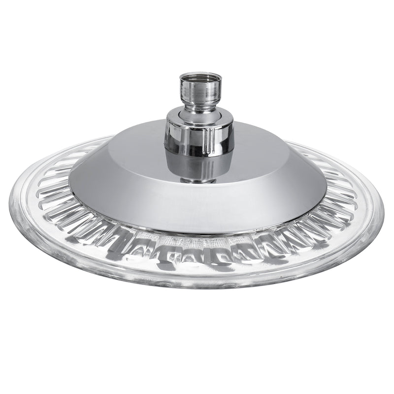 7 Colors Automatic LED Light Changing Round Top Shower Head Bath Rainfall Showerhead High Pressure