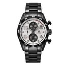 BENYAR 5126M Stainless Steel Luminous Hands Waterproof Chronograph  Business Men Watch Quartz Watch