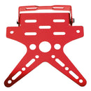 Motorcycle License Plate Holder Aluminum Alloy Mount Bracket Adjusted Number Plate Holder