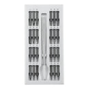 50 In 1 Multi-Tool Precision Magnetic Screwdriver Tweezer Repair Screw Driver DIY Repair Alloy Case