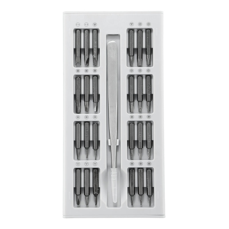50 In 1 Multi-Tool Precision Magnetic Screwdriver Tweezer Repair Screw Driver DIY Repair Alloy Case