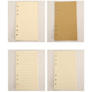 A6 Engraved Leather Journal Notebook Diary Retro Vintage Blank Memo