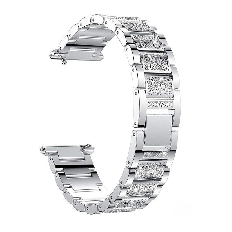 Bakeey Diamond Watch Strap Fashionable Three beads Watch Band for Garmin Fenix Chronos