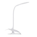 Flexible LED Table Lamp USB Desk Holder Clip On Bedside Study Reading Book Light