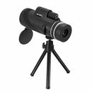 MOGE 40x60 Monocular Ultra HD Optical Lens Low Light Night Vision Telescope + Phone Clip + Tripod