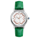 SKMEI 9159 Women Leather Strap Casual Dress Quartz Watch