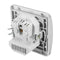 Excellway 1.5A/2A Dual USB Ports Wall Charger Power Adapter Socket Outlet Panel EU Plug Mount