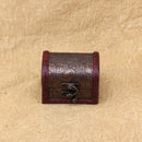 4 pcs Buckle Dark Wooden Box  Accessories Buckle Snap Shackle Buckle Box  lock
