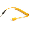 K-Type Thermocouple Stainless Steel Probe Temperature Controller Wire Sensors 100/300/500mm Optional
