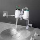 3000W 220V Three Water Outlets Temperature Display Electric Instant Heating Faucets Kitchen Hot&Cold Water Heater Water Purifier EU Plug