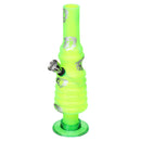 Multifunction Leaf Printing Acrylic Big Water Pipes