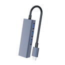 DM CHB002 3 Ports USB Hub with RJ45 100Mbps Ethernet Port USB2.0 Extender Extension Connector Adapter for PC Laptop