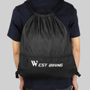 WEST BIKING 15L Drawstring Backpack Leisure Travel Waterproof Basketball Storage Bag Cycling Camping Hiking Bag
