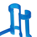 50pcs Disposable Cotton Roll Holder Blue Clip For Teeth Clinic Isolator Dental Tools