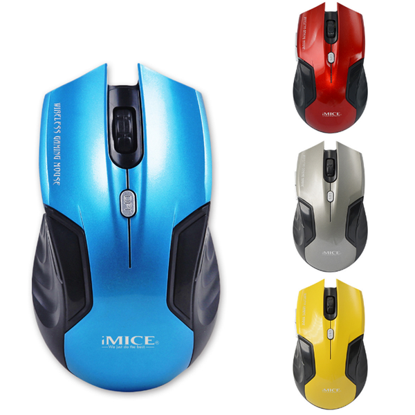 IMICE E-1500 2.4GHz Wireless 1600DPI Mouse Ergonomic Design 6 Buttons Protable Mouse for Office