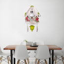 Wooden Antique Cuckoo Clock Time Bell Swing Alarm Watch Wall Art Handcraft Home