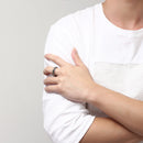 Trendy 316L Stainless Steel Finger Ring Skull Head Ring Wholesale for Men Halloween Jewelry
