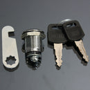 20/25/30mm Cam Lock For Cabinet Toolbox Drawer Enclosure Cupboard Locker with 2 Keys