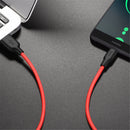 HOCO 3A Type-C Micro USB Fast Charging Data Cable 2M For Huawei P30 Pro Mate 30 Xiaomi Mi9 Redmi 7A Redmi 6Pro 9Pro S10+ Note10