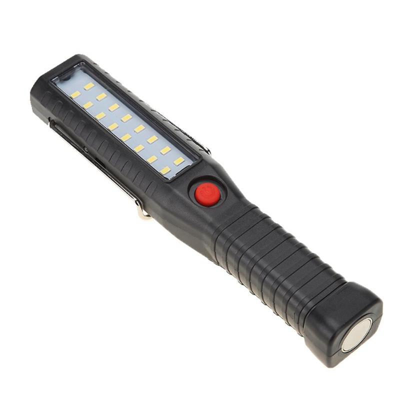 USB Rechargeable 16 LED Work Light Magnetic Hanging Inspection Lamp Flashlight Hook Camping Lamp Torch