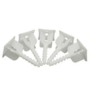 Floor Tile Leveling System 50 Caps and 100 Tile Spacers Plastic Flooring Tool Kits