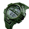 SKMEI 1383 Fashion Calendar Stopwatch Luminous Display Digital Watch 50M Waterproof Sport Watch