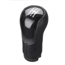 5 Speed Gear Shift Knob Stick PU leather for Ford Fiesta Fusion Transit Connect 2002 UP