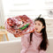 Creative Simulational Plush Bread Steak Pizza Shape Pillow Plush Nap Cushion Birthday Gift