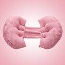 Women Gravida Women Splicing Solid Sleeping U-Shaped Pillow Abdominal Cushion