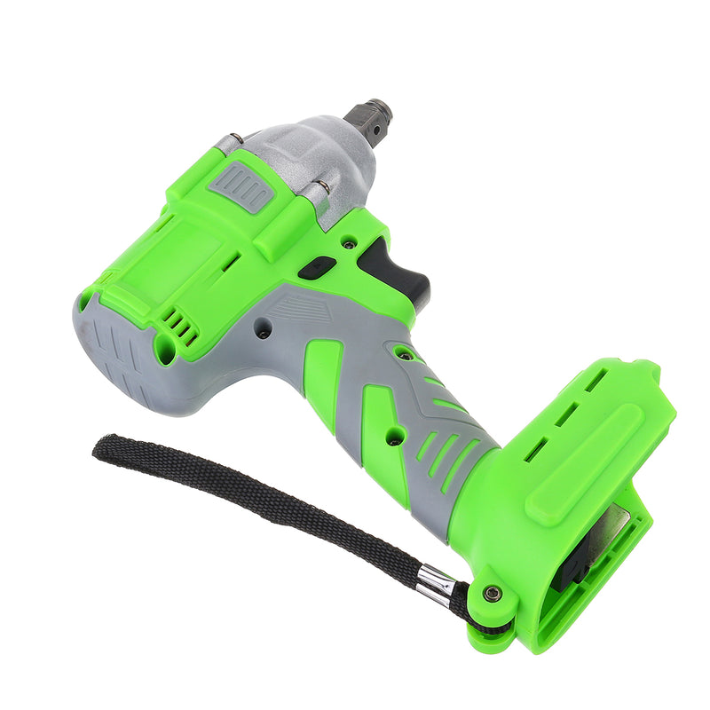 400W Brushless Lithium Battery Electric Wrench 520N.M Rechargeable Impact Wrench for Maintenance Woodworking