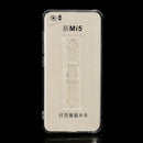Retractable Finger Ring Holder Transparent Soft TPU Case for Xiaomi Mi5