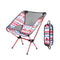Outdoor Portable Folding Chair Aluminum Alloy BBQ Seat Stool Camping Picnic Max Load 150kg