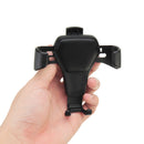 ABS Car Phone Holder Air Vent Outlet Stand Gravity Linkage Clip Mount for iPhone/Samsung/Xiaomi