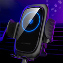 Bakeey 15W Qi Wireless Charger Fast Charging Smart Sensor Clamping Air Vent Car Phone Holder For 4.0-6.8 Inch