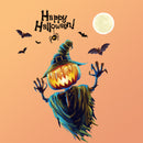 Miico XL626 Cartoon Sticker Halloween Sticker Pumpkin Wall Sticker Room Decoration