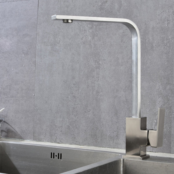 Stainless Steel 360 Degree Rotate Faucet Hot Cold Water Kitchen Bathroom Tap