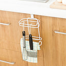 Bathroom Kitchen Hanging Organizer Iron 2 Layers Toilet Roll Paper Home Hooks Shelf Towel Holder