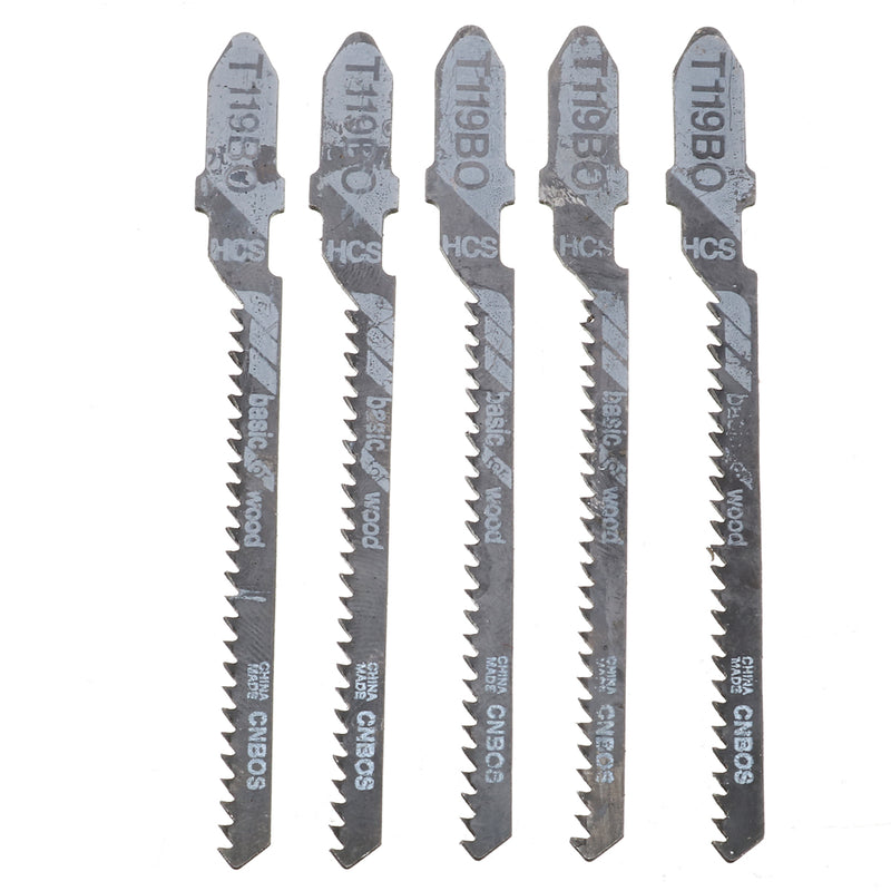 25pcs Jigsaw Blades T119BO Curved Cut For Bosch Hitachi Makita Festool