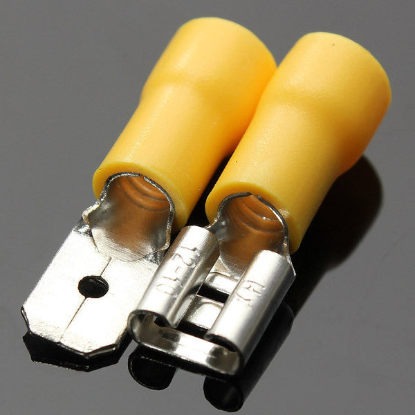 Excellway EC08 280pcs Assorted Electrical Fork Ring Spade Crimp Terminal Wire Connector Box Kit