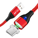 OLAF Magnetic Micro Type-C Fast Charging Adapter Data Cable for Samsung Xiaomi Huawei