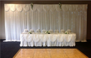 2M X 2M White Stage Background Backdrop Drape Curtain Swags Wedding Party  US