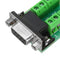 10pcs Female Head RS232 Turn Terminal Serial Port Adapter DB9 Terminal Connector