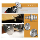 Drillpro 41Pcs Cutting Wheel Set for Rotary Tool 6Pcs HSS Circular Saw Blades 20Pcs Resin Cutting Discs 10Pcs Diamond Cutting Wheels with 5Pcs Mandrels