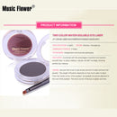 Music Flower Eyeliner Eyebrow Powder Makeup Set Kit Waterproof Long Lasting