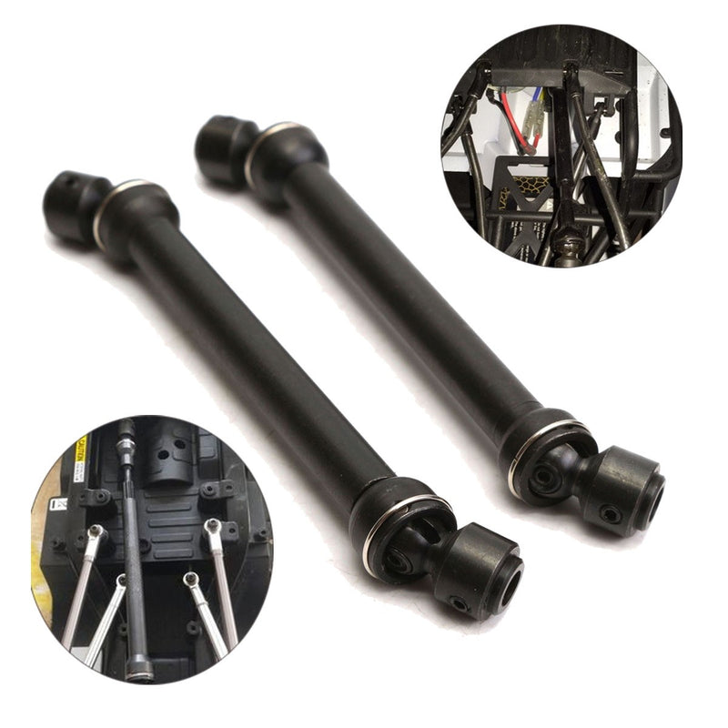 2pcs Stainless Steel Universal Drive Shaft 105mm-150mm for RC Crawlers