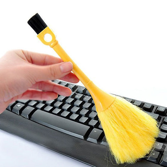 Multi-Function Mini Keyboard Vehicle Anti-Static Dust Brush Desktop Sweeper Cleaning Home