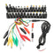 37Pcs Universal AC DC Jack Charger Connector Plug AC DC Power Adapter for Laptop Notebook with Cable