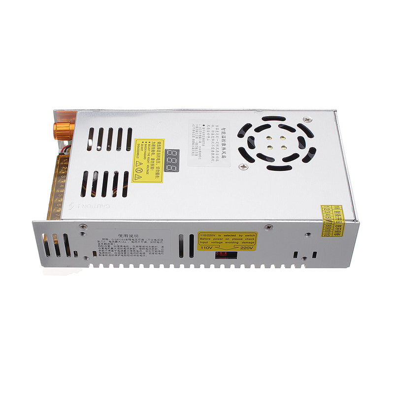 AC 110/220V to DC 0-60V 8A 480W Adjustable Regulated Switch Power Supply Driver Transformer W/ LCD Display for LED Strips