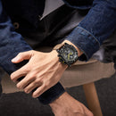 MEGIR 2130 Fashion Sport Men Watch Waterproof Chronograph Quartz Watch