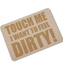 KCASA KC-M5 40x60cm Creative Letter Mat Entrance Door Mats Trap Printed Non-slip Floor Carpet